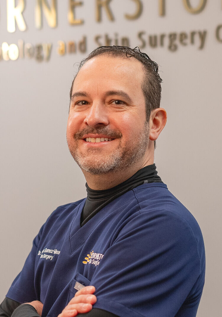 Dr. Carlos Gomez-Meade, DO, Mohs surgeon and dermatologist at Cornerstone Dermatology and Skin Surgery Center in Tulsa